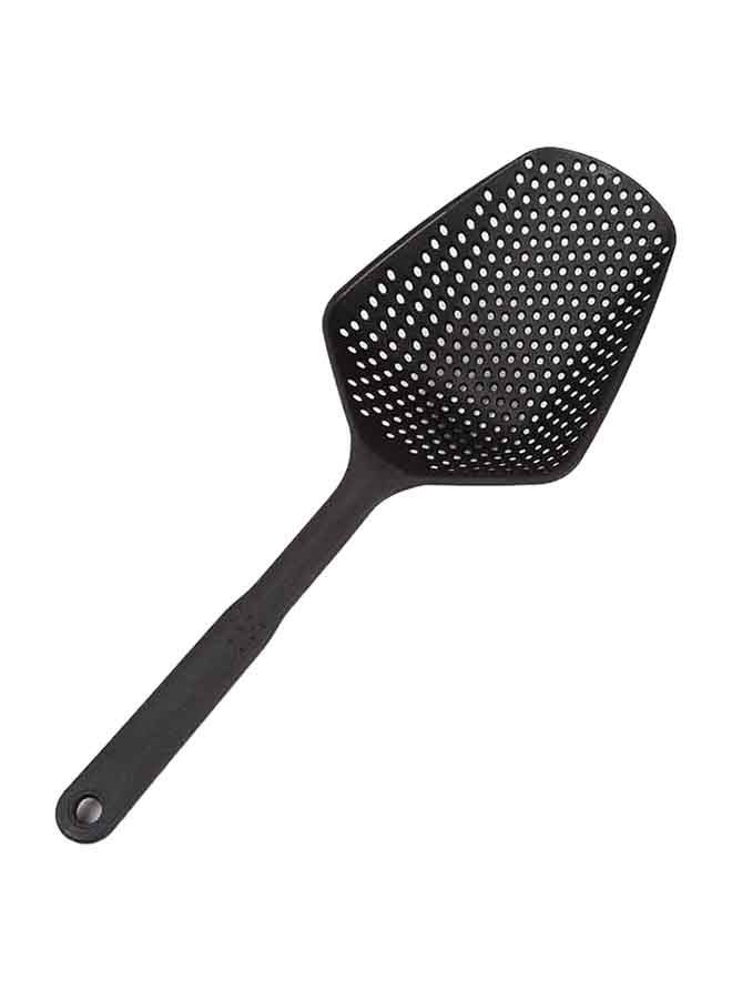 NIBEMINENT Food Slotted Filter Spatula Black - Image 1