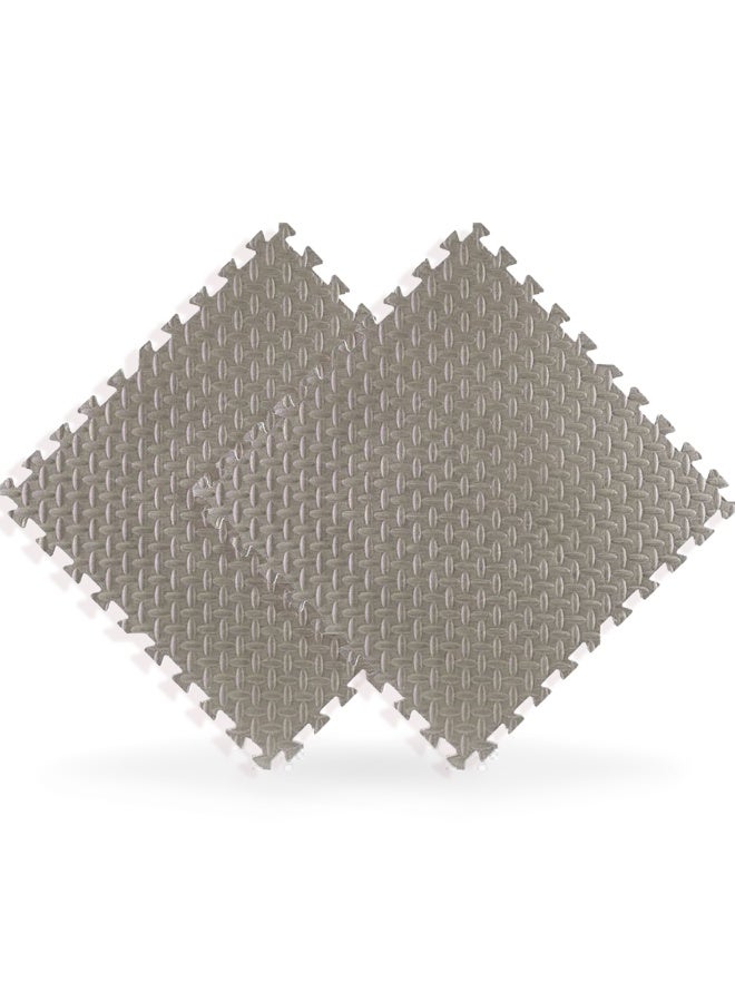 EVA Foam Mat, Foam Baby Play Mat, Puzzle Mat for kids Activity, 2 Pack 60cmx60cmx2.5cm Interlocking Foam Floor Mat for Nursery Room Gym Exercise and Yoga - Image 1