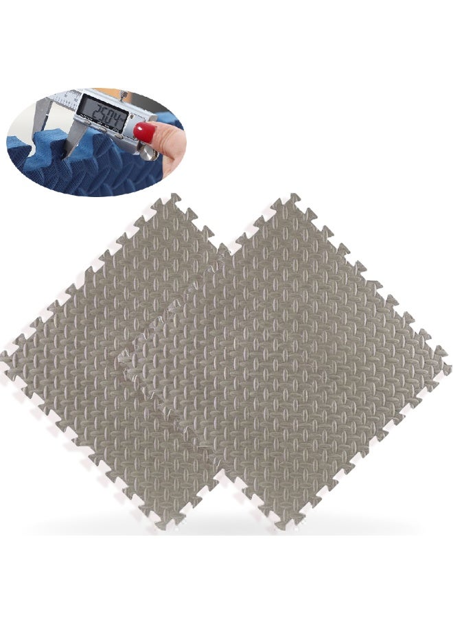 EVA Foam Mat, Foam Baby Play Mat, Puzzle Mat for kids Activity, 2 Pack 60cmx60cmx2.5cm Interlocking Foam Floor Mat for Nursery Room Gym Exercise and Yoga - Image 2