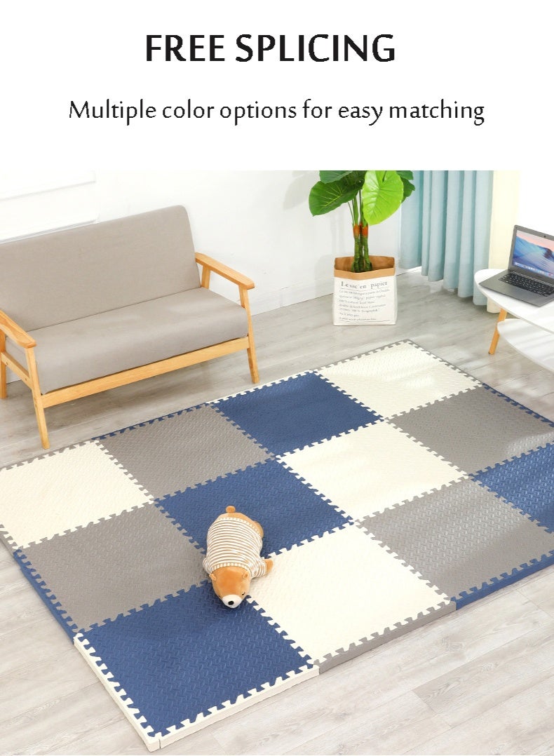 EVA Foam Mat, Foam Baby Play Mat, Puzzle Mat for kids Activity, 2 Pack 60cmx60cmx2.5cm Interlocking Foam Floor Mat for Nursery Room Gym Exercise and Yoga - Image 5