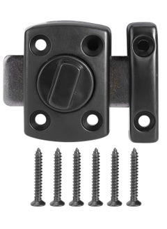 KASTWAVE Door Lock Slide Gate Latch Tiny Door Bolt Bathroom Latch Rotate Bolt Gate Latch Door Lock  - Image 1