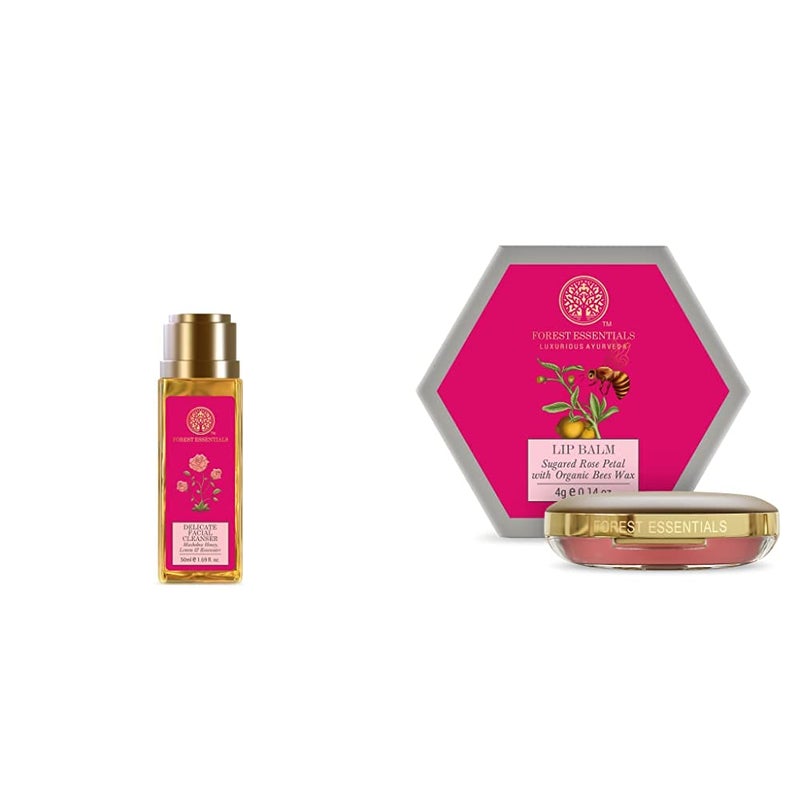 Forest Essentials Forest Essentials Delicate Facial Cleanser Mashobra Honey Lemon Rosewater Face Wash - Image 1