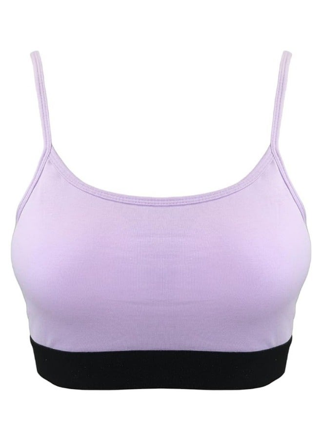 Lasso Pack of 2 Cotton Padded Sport Bra for Women - Image 4