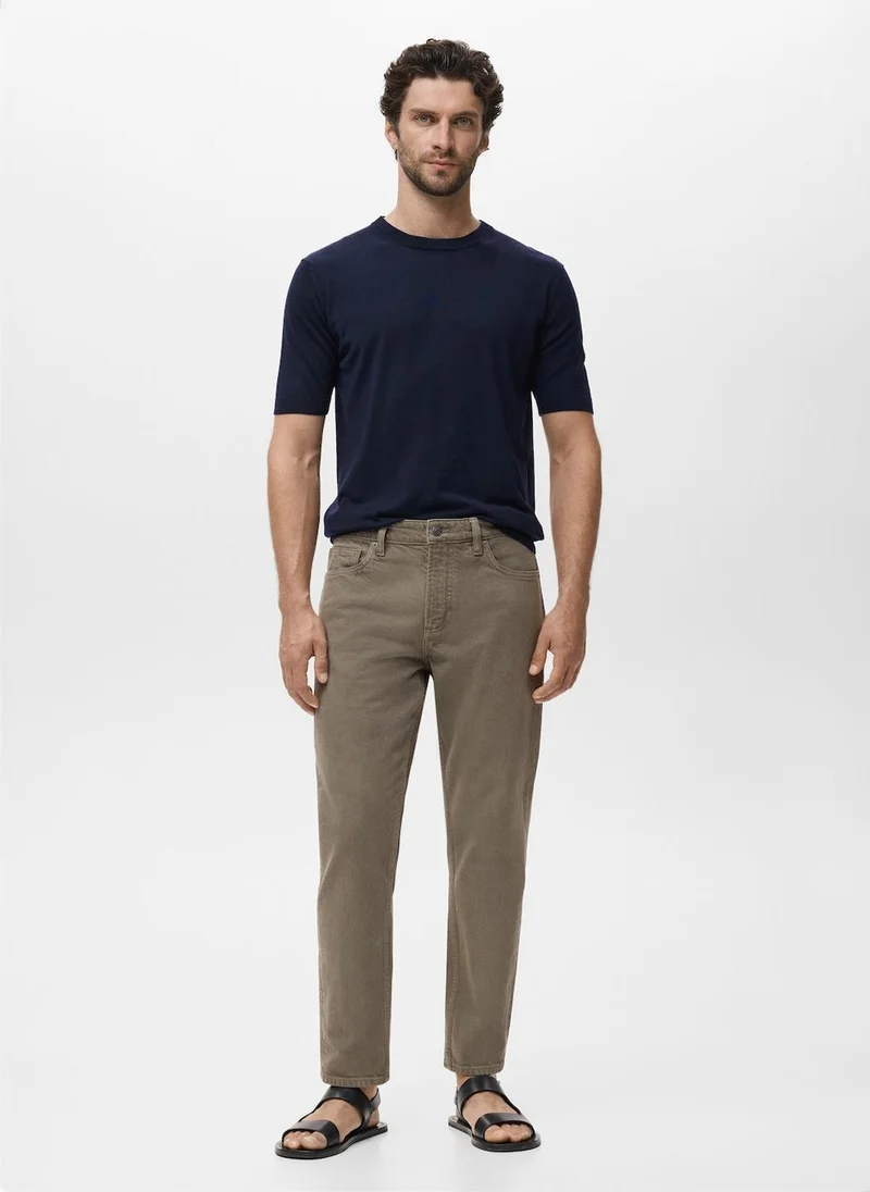 Mango Man Casual Regular Fit Jeans