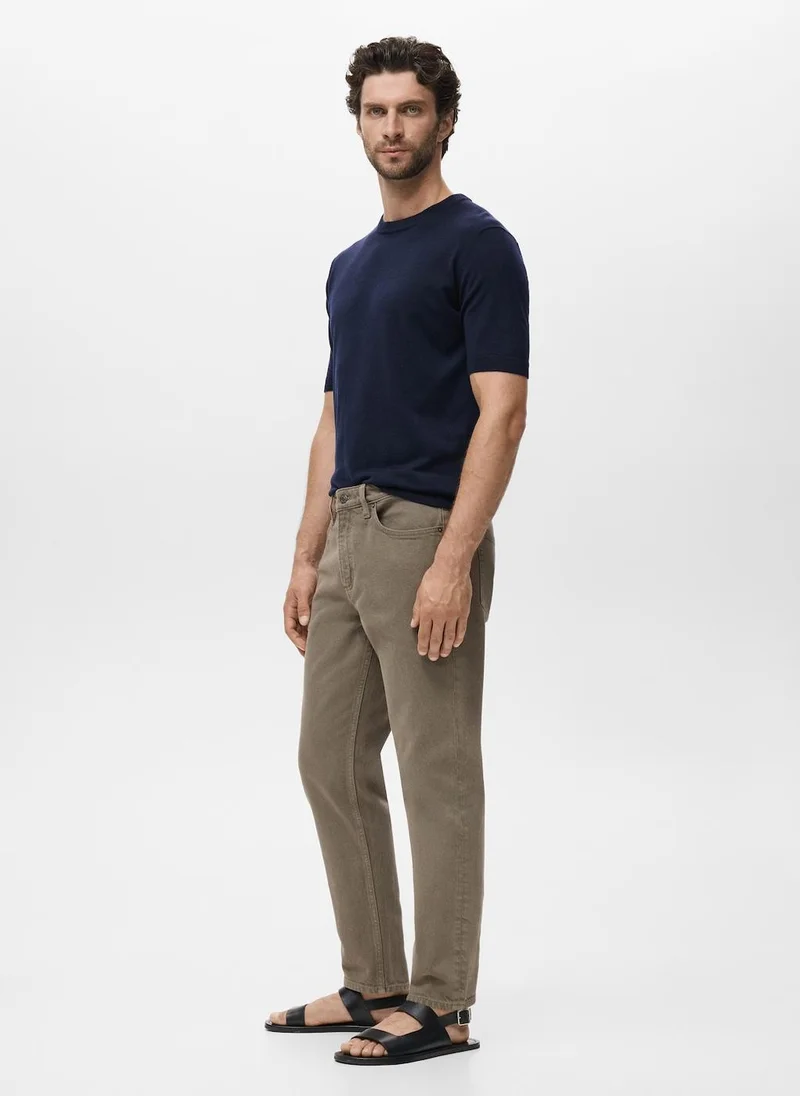 Mango Man Casual Regular Fit Jeans