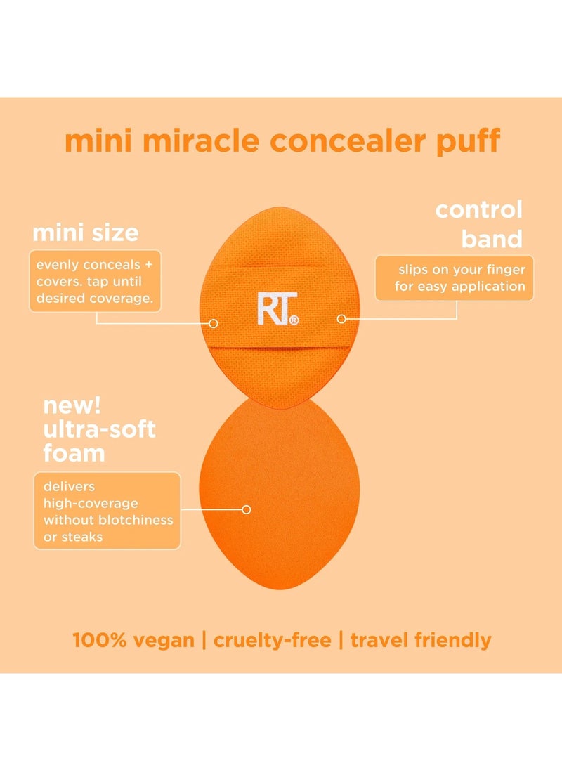 REAL TECHNIQUES - Mini Miracle Concealer Puff Trio - Image 1