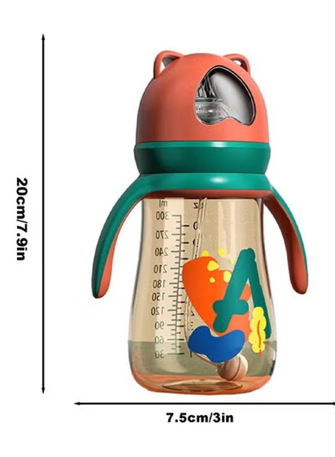 إن كي أكس زجاجة رضاعة بيبي بير عريضة القطر 3 في 1 خالية من BPA مضادة للتسرب ومقاومة للمغص بحلمة سيليكون ناعمة سهلة التنظيف بتصميم مريح للمواليد والرضع - Image 4