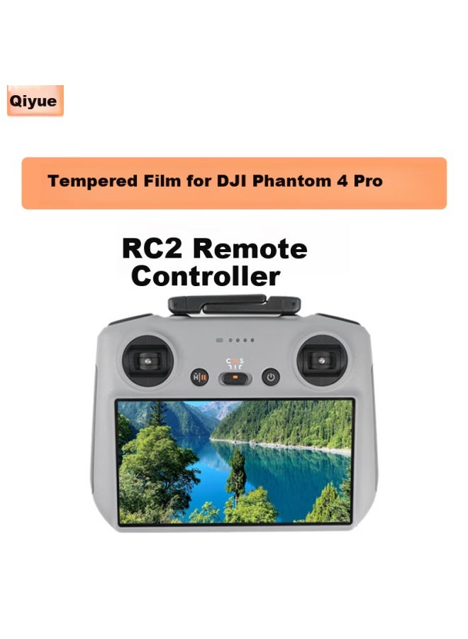 Qiye Tempered Glass Screen Protector, Suitable For Dji Mavic 4 Pro Drone Accessories, Remote Control Film Sticker, Mavic 4 Pro Accessory Rc2