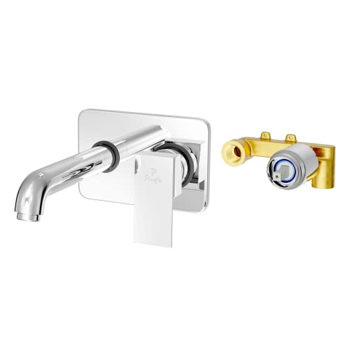 Pixaflo Concealed Single Lever Basin Mixer with Exposed Parts Kit (Complete Set) (Crux) - Image 1