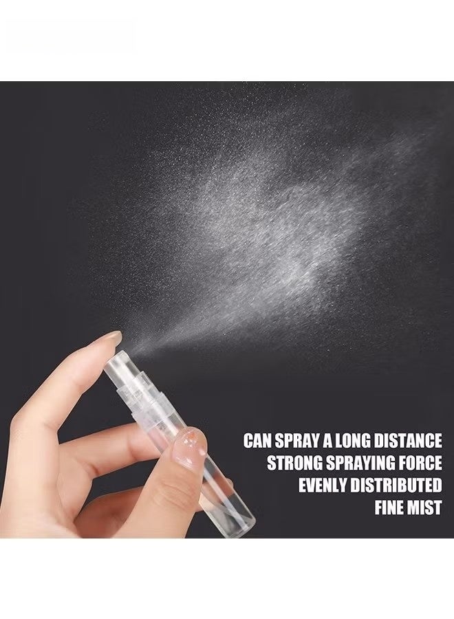 Mini Spray Bottle - 20 Pack 5ml Mini Plastic Spray Bottle Empty - Fine Mist Refillable Mini Perfume Bottle - Perfume Atomizer - Small Sample Containers - Plastic Portable Travel Bottle - Clear - Image 3