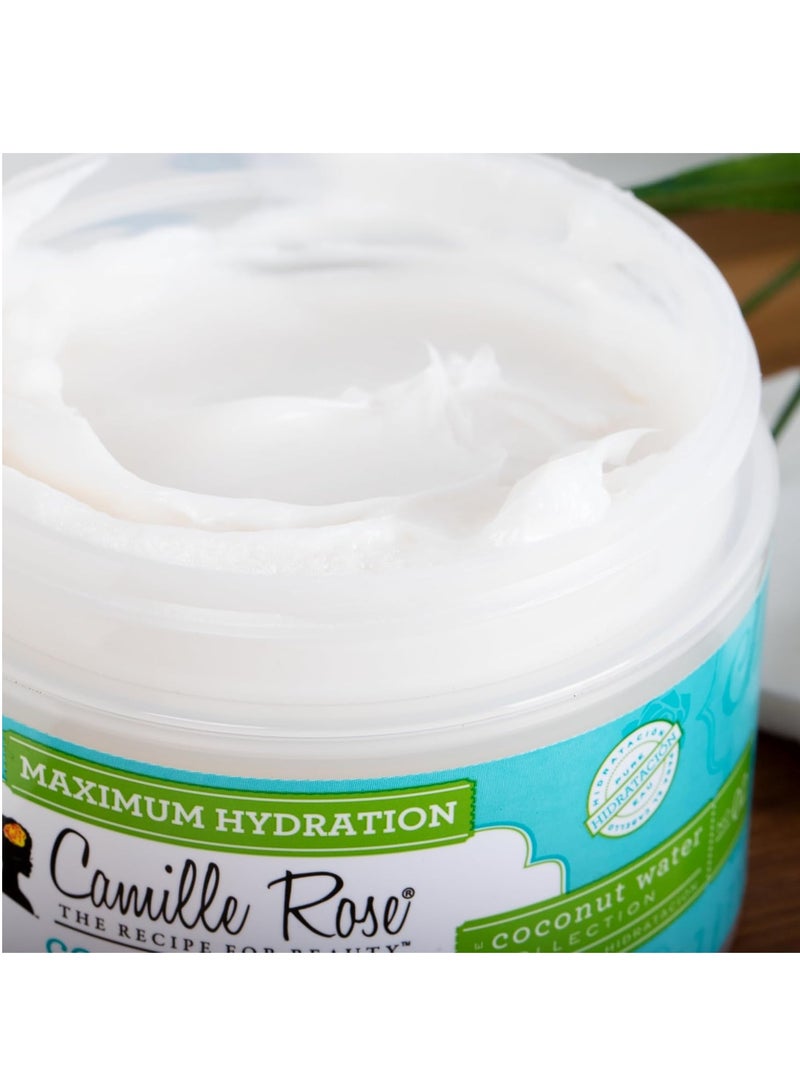 طلاء الشعر المجعد بماء جوز الهند من كاميل روز كو واش - Image 2