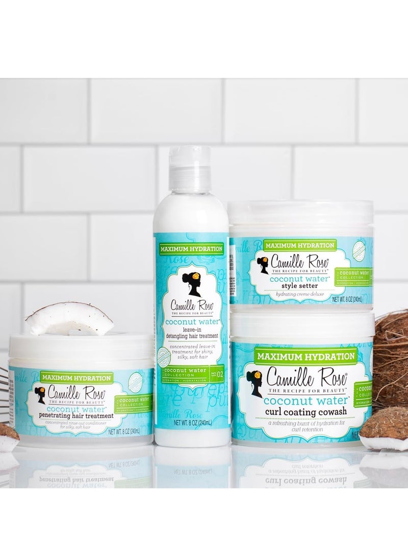 طلاء الشعر المجعد بماء جوز الهند من كاميل روز كو واش - Image 3