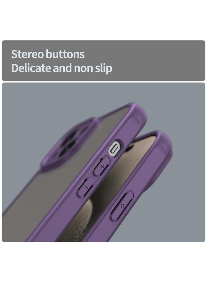 S-TOP Case For iPhone 16 Pro Max Fan Dun Series TPU Hybrid PC Frosted Phone Case - Image 5