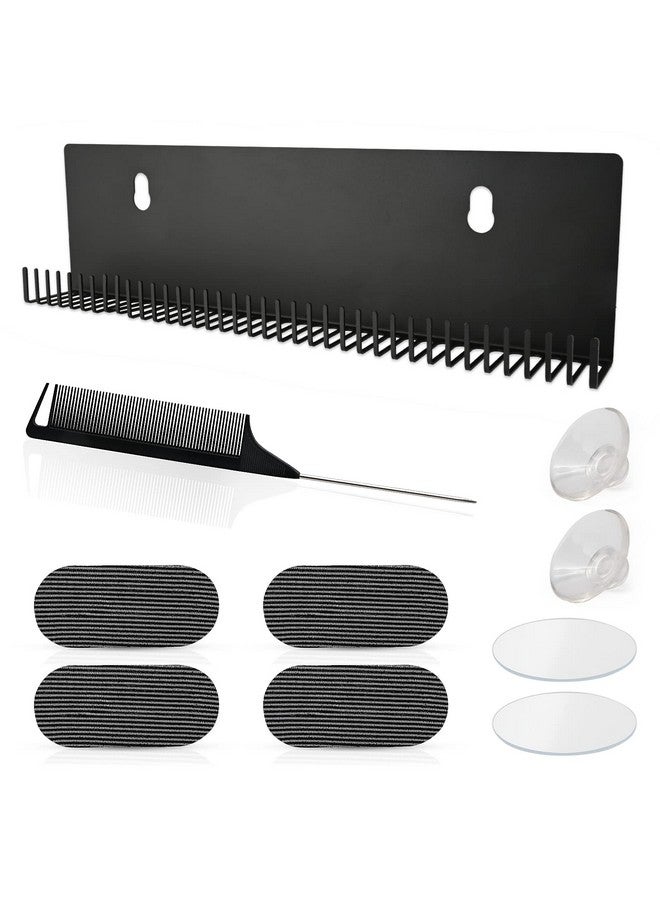 Ehdis Hair Extension Holder And Hanger/Display Professional Hair Styling Tool For Washing Coloring And Blowdrying Of Weft Clipin Tapein Extensions Black - Image 2