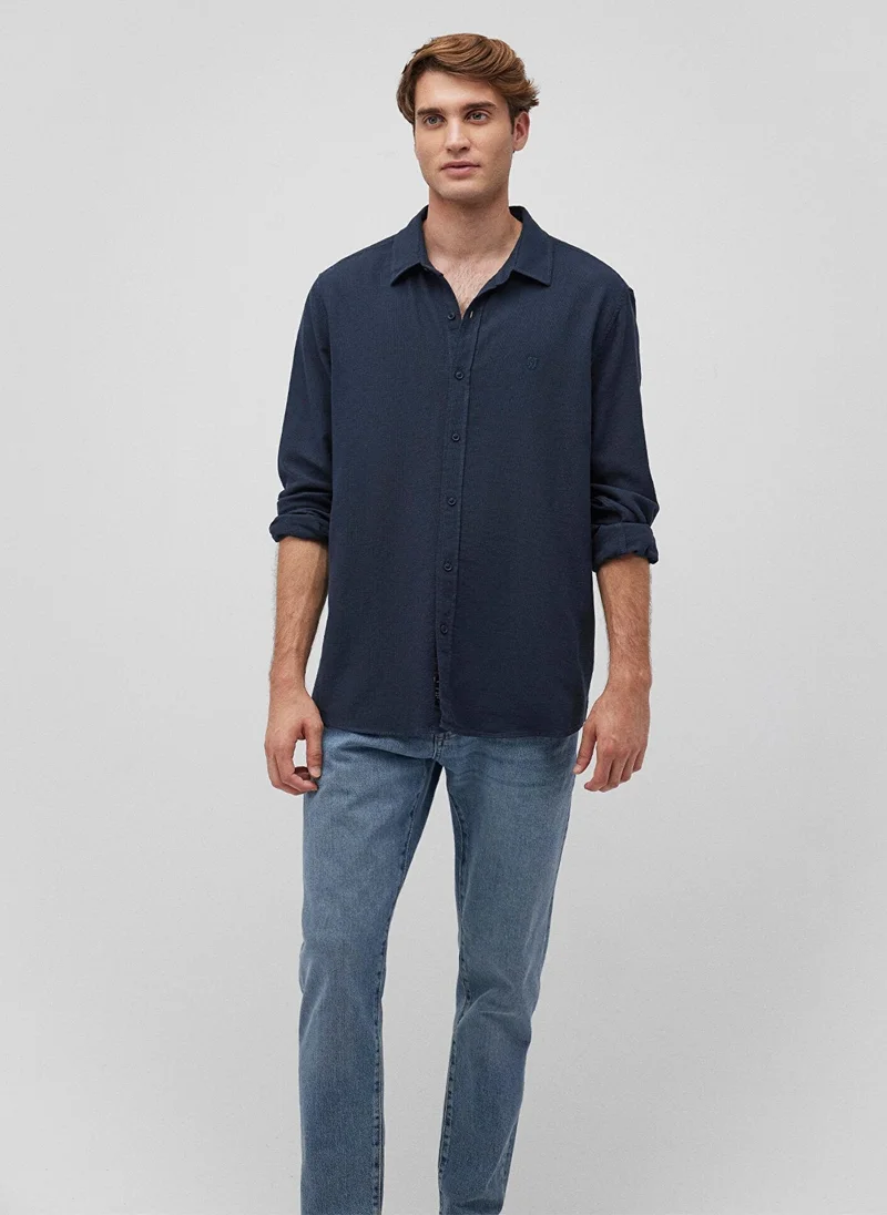 مافي Navy Shirt