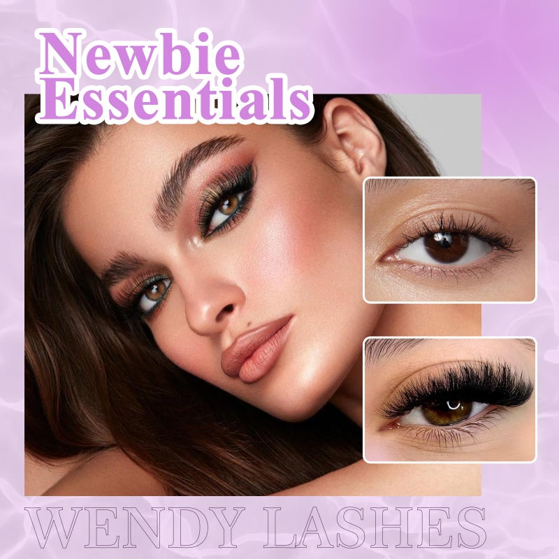 WENDY LASHES Lash Clusters 100D Wispy Individual Lashes 280PCS 3D Volume Lash Extensions 10-18mm Natural DIY Cluster Lashes for Beginners(100D,10-18mm,3D) - Image 2