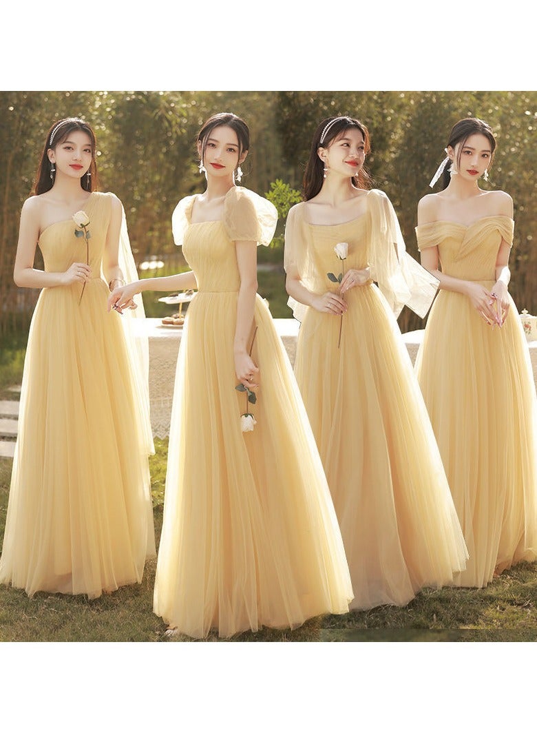 KUYING New Fashionable and Elegant Bridesmaid Dress  - Image 3