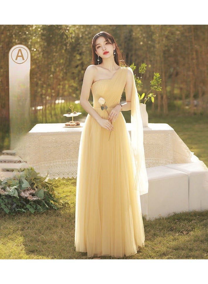 KUYING New Fashionable and Elegant Bridesmaid Dress  - Image 1
