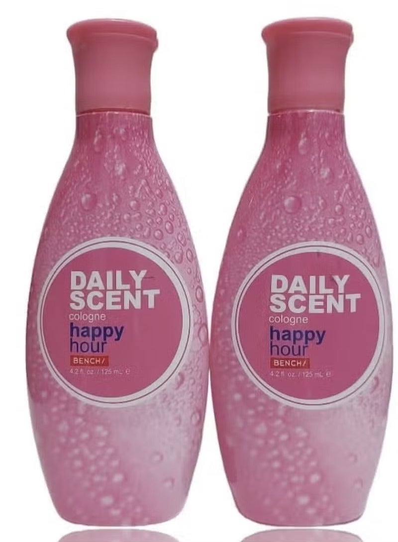 بينش عطر بنش ديلي سينت، 125 مل وردي مجموعة 2 حبة