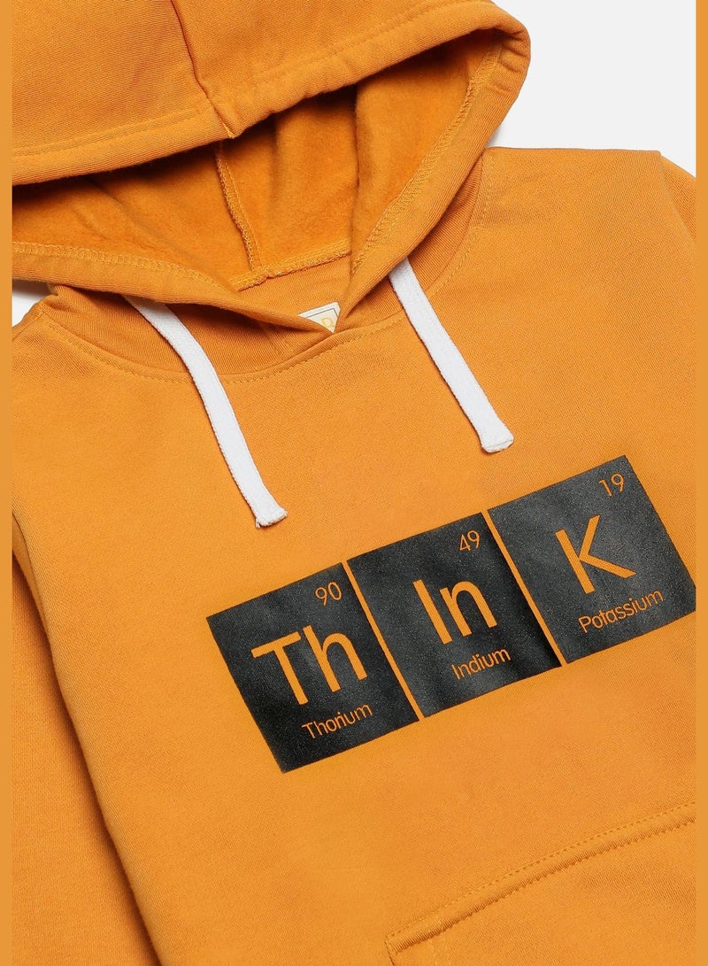 Instafab Front Pocket Printed Hoodie - Image 1