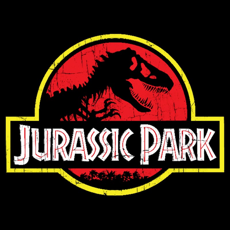 Jurassic Park Men's T Rex Logo T-Shirt - Black - Medium - Image 3