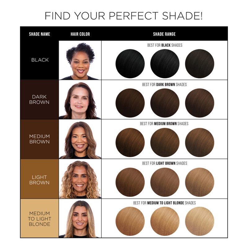 EVERPRO Gray Away Instant Root Cover Up Spray 2.5oz - Dark Brown - Image 3