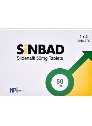 Sinbad 50Mg Tablets 4'S
