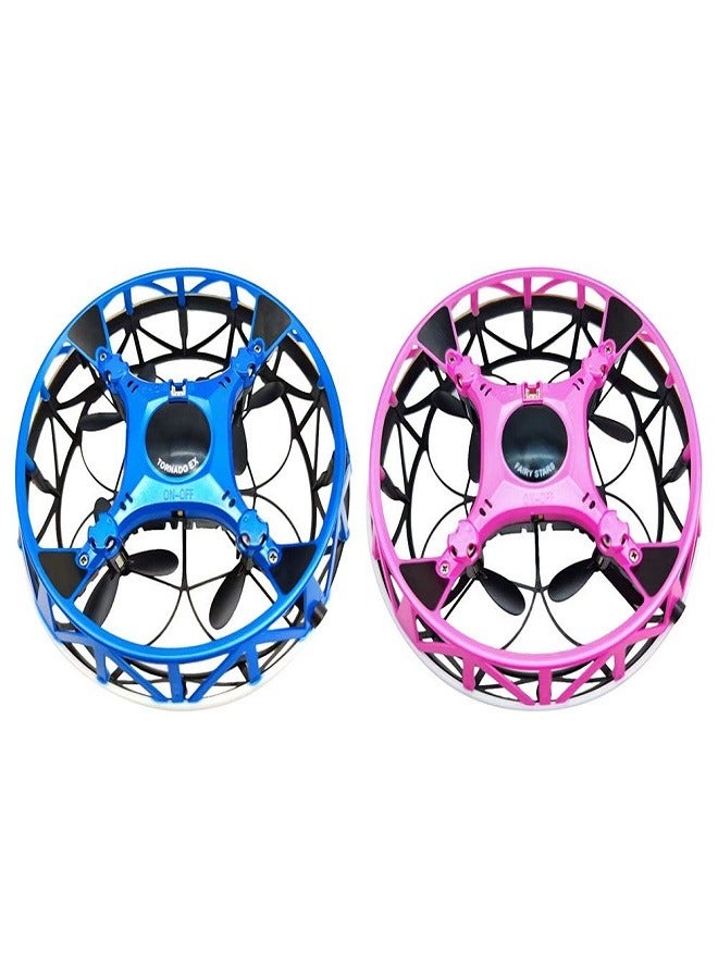 Glory Bright Motion Sensor Drone Blue and Pink