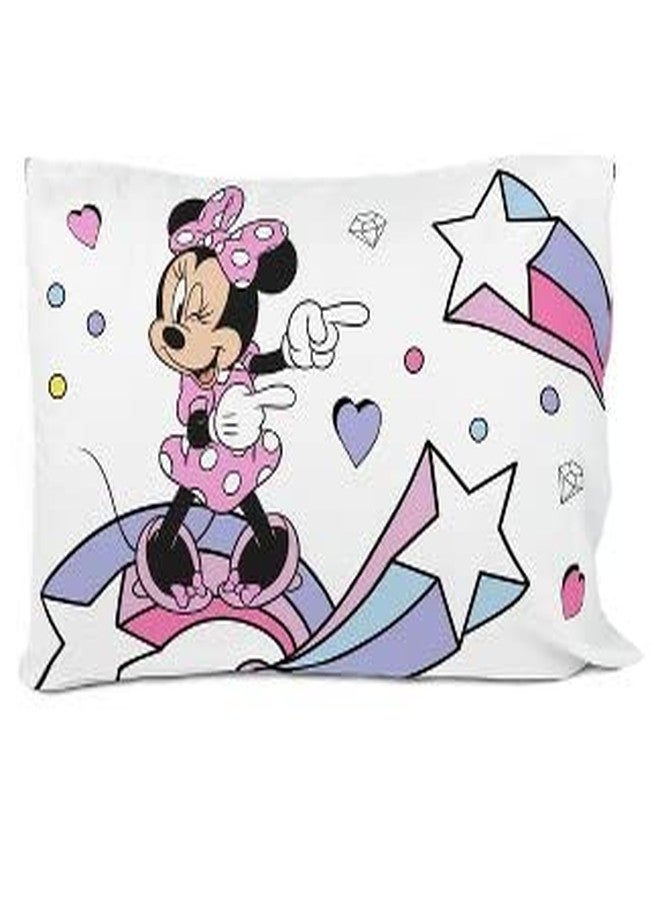 Minnie Mouse Laugh More Reversible Standard Pillowcase - Image 2