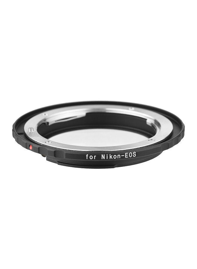 Andoer Nikon-EOS Camera Lens Adapter Ring with Infinity Focus Replacement for Nikon F/AF AI AI-S Camera Lens to Canon EOS EF/EF-S Mount Cameras EOS 1DS 1D 5D 7D 60D 600D  - Image 4