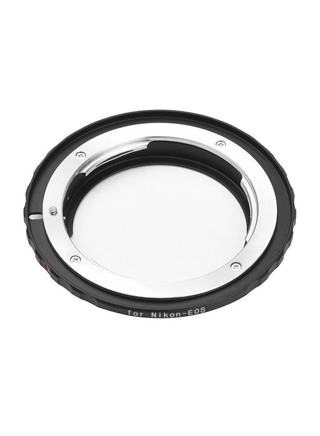 Andoer Nikon-EOS Camera Lens Adapter Ring with Infinity Focus Replacement for Nikon F/AF AI AI-S Camera Lens to Canon EOS EF/EF-S Mount Cameras EOS 1DS 1D 5D 7D 60D 600D  - Image 5