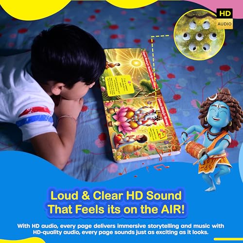 Kiddale Shlokas & Mantras Musical Audio Book| Introduce Hindu Gods to Young Kids and Teach Them Powerful Shlokas & Mantras Early in Their Lives with Musical Melodies | Ideal Gift for 2-10 yrs Kids - Image 5