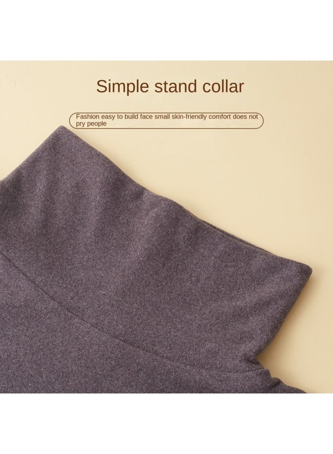 pincai High Neck Neck Warmer Pullover False Collar Women's Versatile False Collar Autumn Winter Sweater Decorative Collar Versatile - Image 5