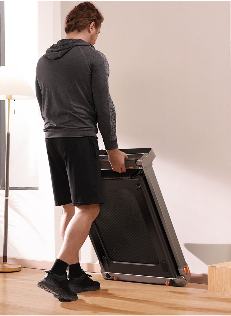KINGSMITH - 1.0-14km/H Household Treadmill Foldable Small Walking Machine, LED Display, Foldable, One-Touch Knob Speed Adjustment - Image 1