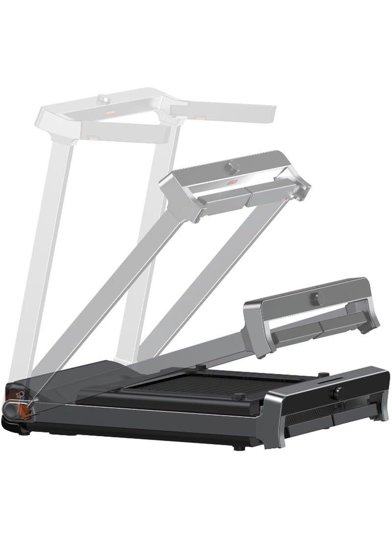 KINGSMITH - 1.0-14km/H Household Treadmill Foldable Small Walking Machine, LED Display, Foldable, One-Touch Knob Speed Adjustment - Image 1