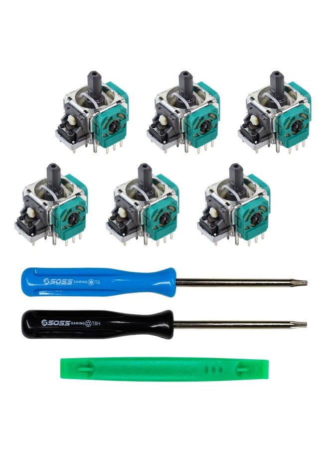 SOSS GAMING 2023 Genuine Analog Joysticks Repair Kit for Xbox One - Fixes Stick Drift, Broken, and Loose Joysticks on Regular, S, and Elite Series 1 Controllers - Image 1