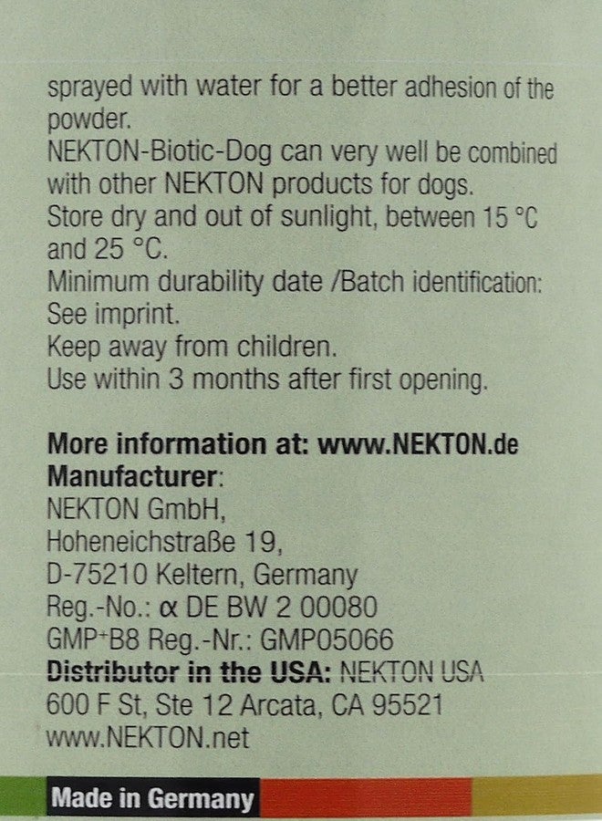 Nekton Biotic-Dog Probiotic Supplement for Dogs 80gm (2.8oz) - Image 3