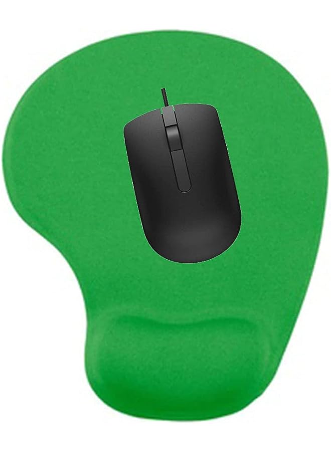 erorex Mouse Pad With Gel Wrist Support For Computer Laptop And Gaming H 02 Green - Image 3