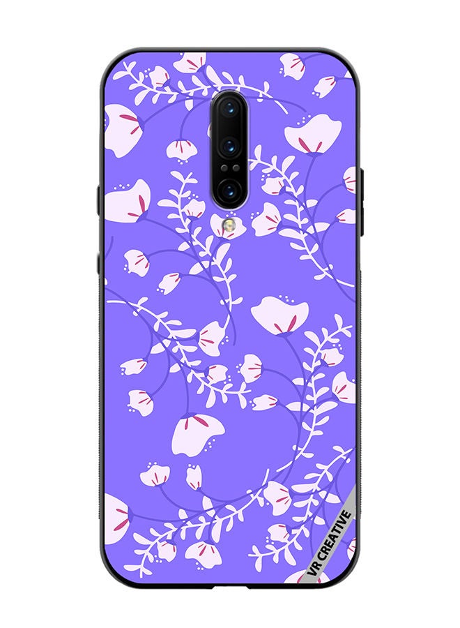 VR CREATIVE Protective Case Cover For OnePlus 7 Pro Flower Design Multicolour - Image 1