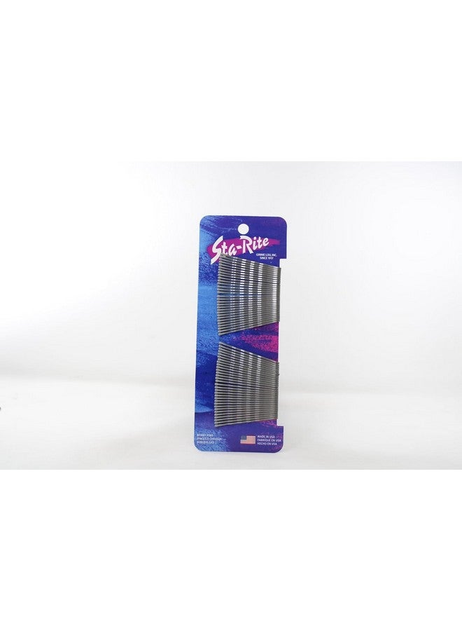 Sta-Rite Bobby Pins 1353 Silver 60 Count