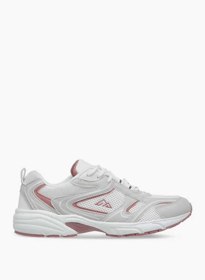 Oaklan by Shoexpress Women's Panelled Lace-Up Sports Shoes