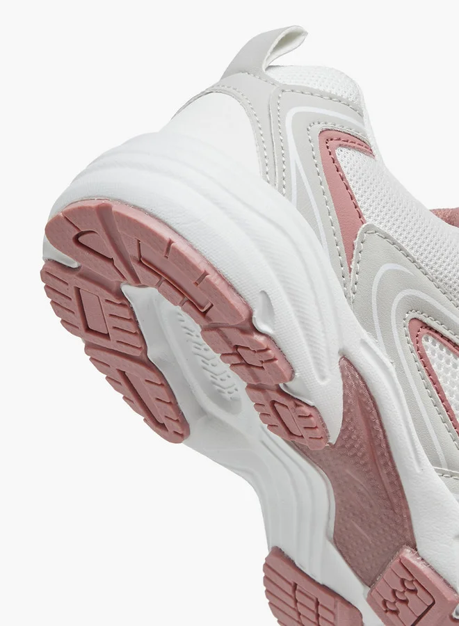 Oaklan by Shoexpress Women's Panelled Lace-Up Sports Shoes
