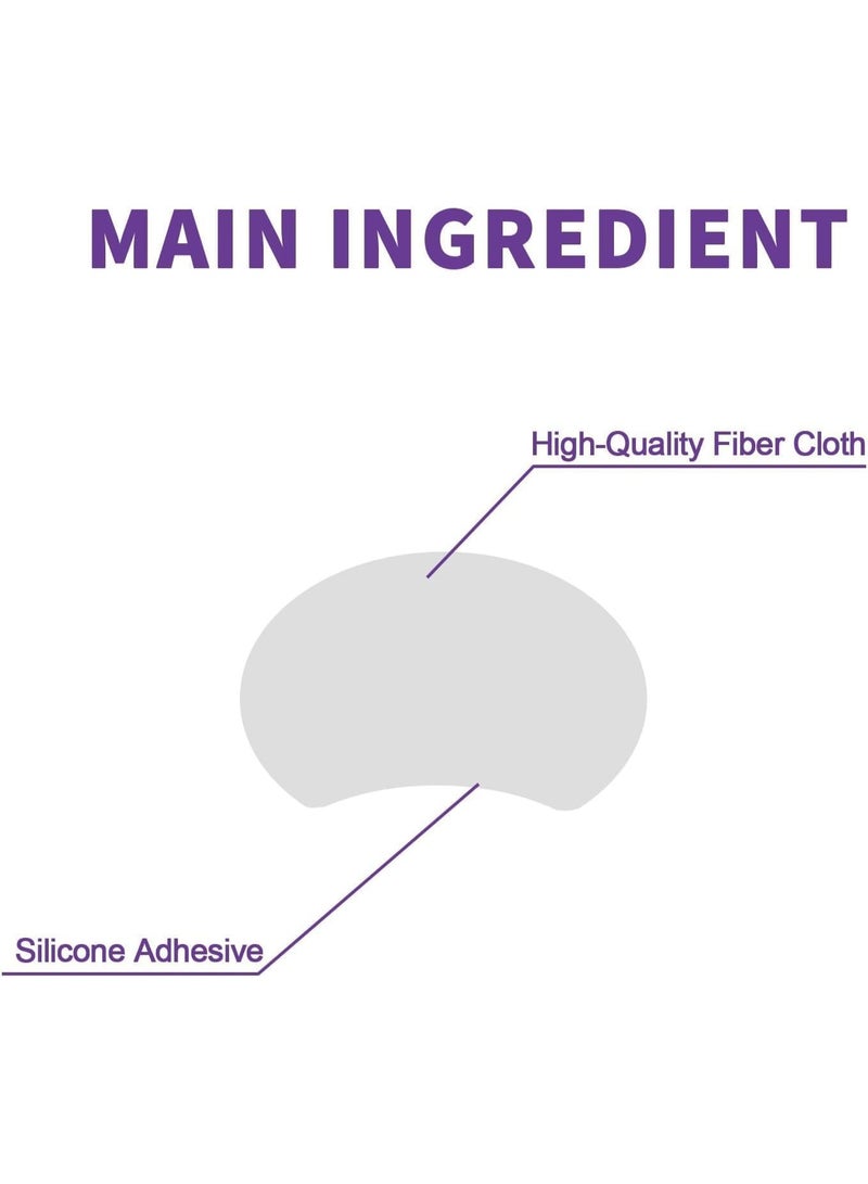 إيلهو ٦ قطع لاصقات تصحيح الأذن، شريط سيليكون شفاف غير مرئي لتعديل شكل الأذن، آمن وغير مؤلم للاستخدام التجميلي - Image 3