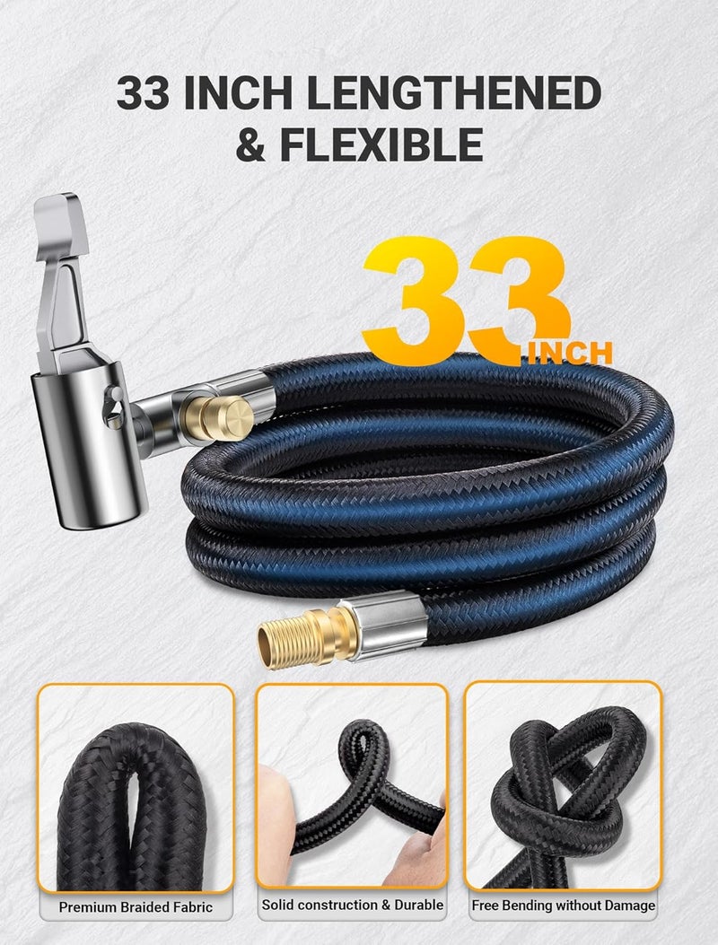 LUMITECO 31" Tire Inflator Hose Adapter - Image 2