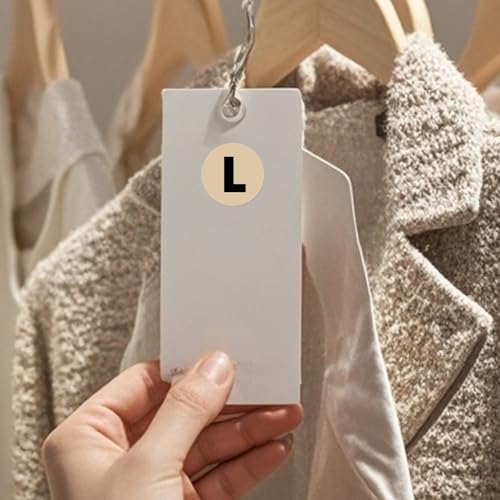 FINDAT Khaki Round Thermal Labels for M110 M120 M220 M221 1.18 Inch Circle Vinyl Thermal Stickers Self-Adhesive Waterproof Portable Direct Printer Label for Business Logo Design 300 PCS - Image 3