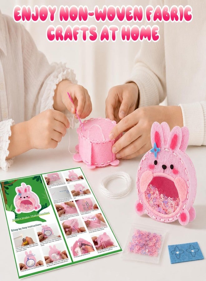 Gipony Sewing Kit for Kids Ages 6-12, Kids Sewing Kit with 6 DIY Forest Animal Craft Kits, Pre-Punched Felt & Instructions, Learn to Sew, Stitch Gifts for Girls, 6 & 7 Year Old Girl Birthday Gift - Image 5