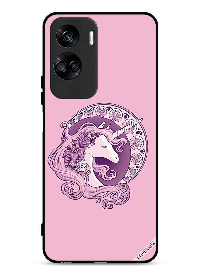 Covernex Honor 90 Lite 5G Protective Case Cover Unicorn Art  - Image 1
