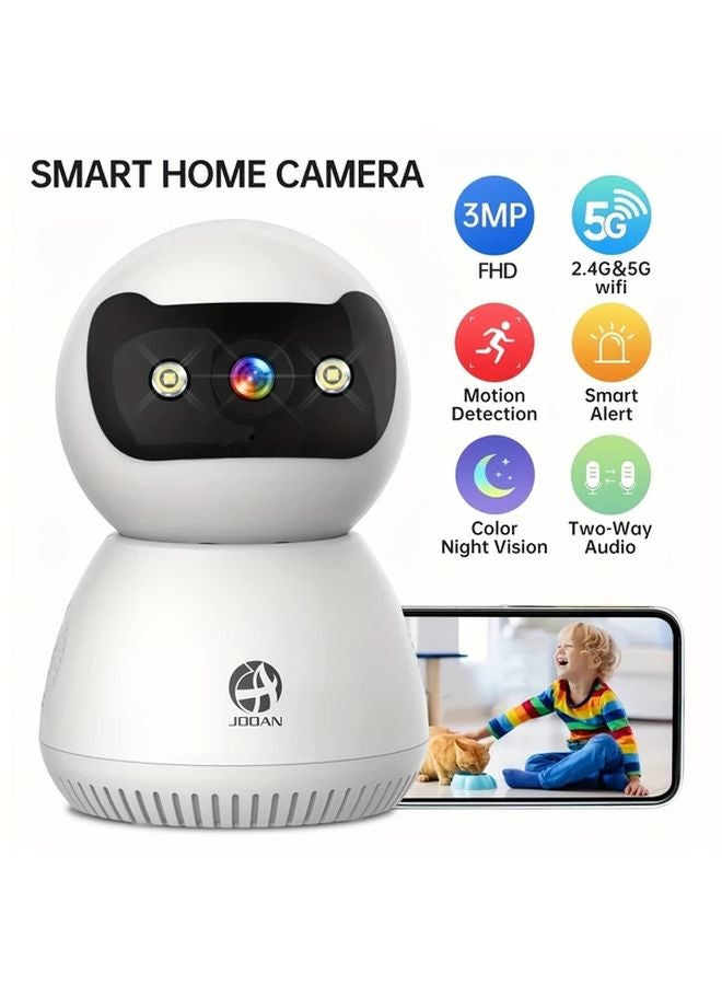 3U Wireless IP Camera 5G 2.4G WiFi Security Auto Tracking Two Way Audio Home CCTV - Image 2