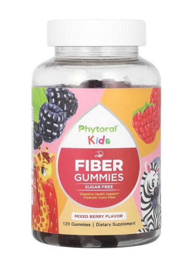 Phytoral Kids Fiber Gummies Mixed Berry 120 Gummies  - Image 1