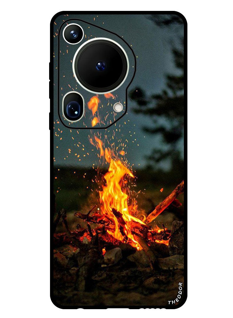 Theodor Protective Case Anti Scratch Shock Proof Bumper Cover For Huawei Pura 70 Ultra Bonefire - Image 1
